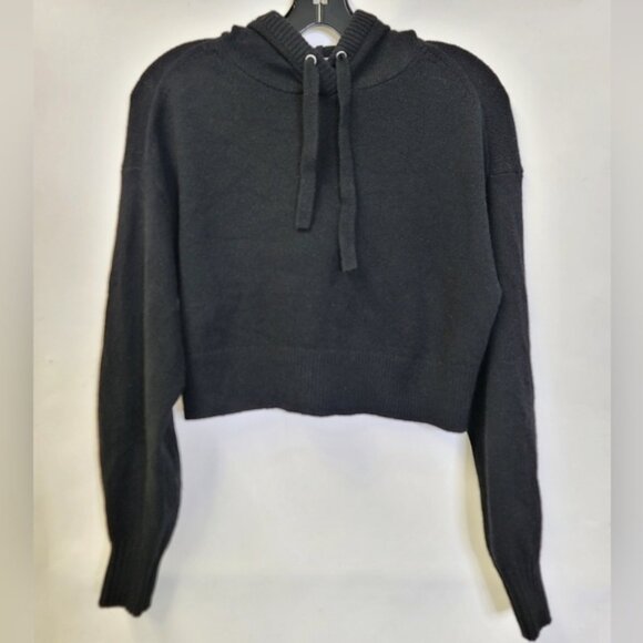 Everlane The Cropped Hoodie In Recycled cashmere - Picture 3 of 5